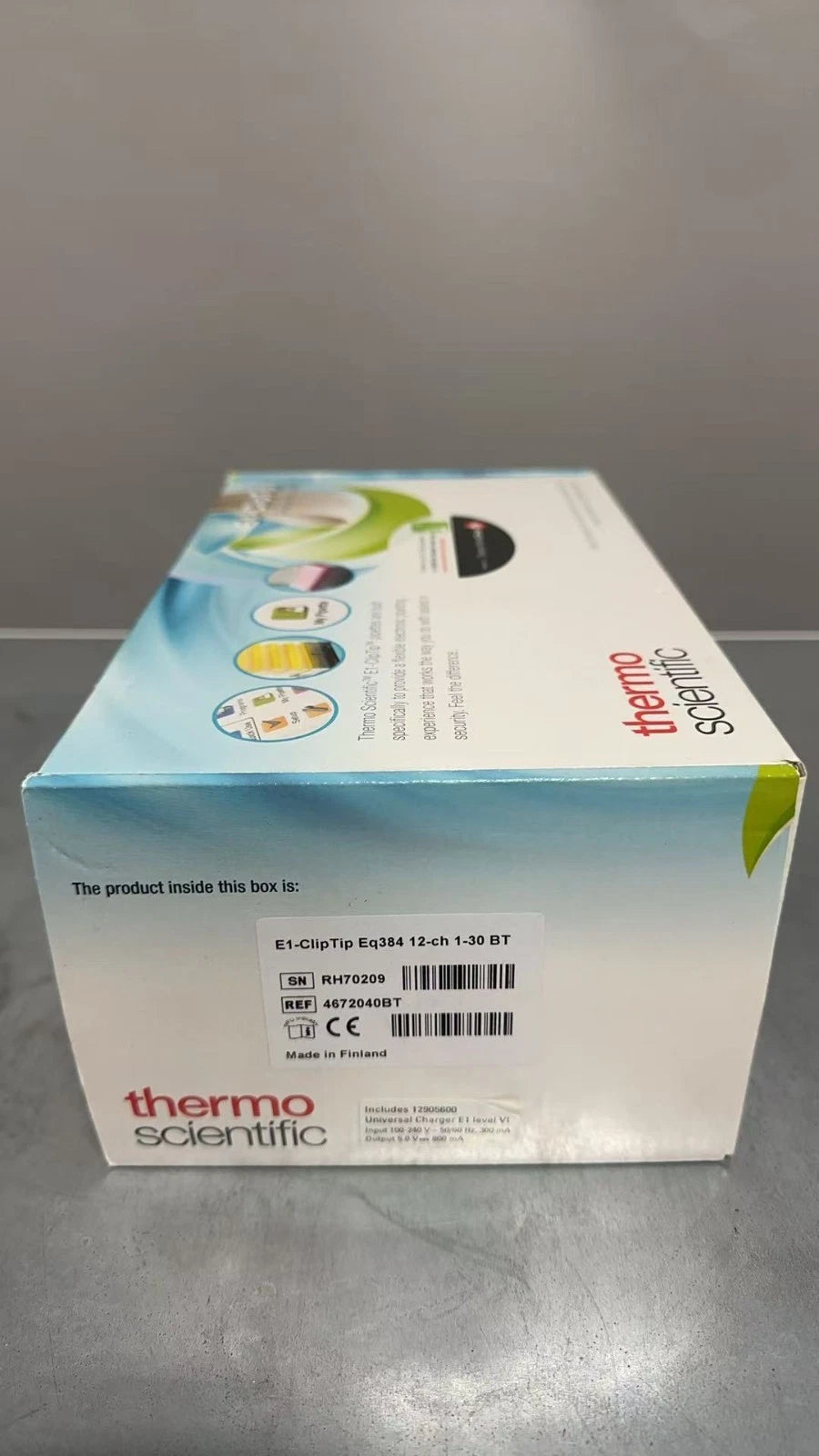 New! Thermo 4671030BT E1-ClipTip 384 16Ch Bluetooth Electronic Pipette 1-30µL