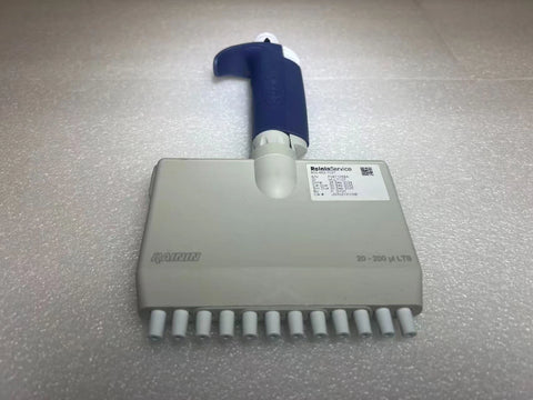 Rainin Pipet-Lite Multichannel Pipette, 12 Channel, 2-20 uL, LTS
