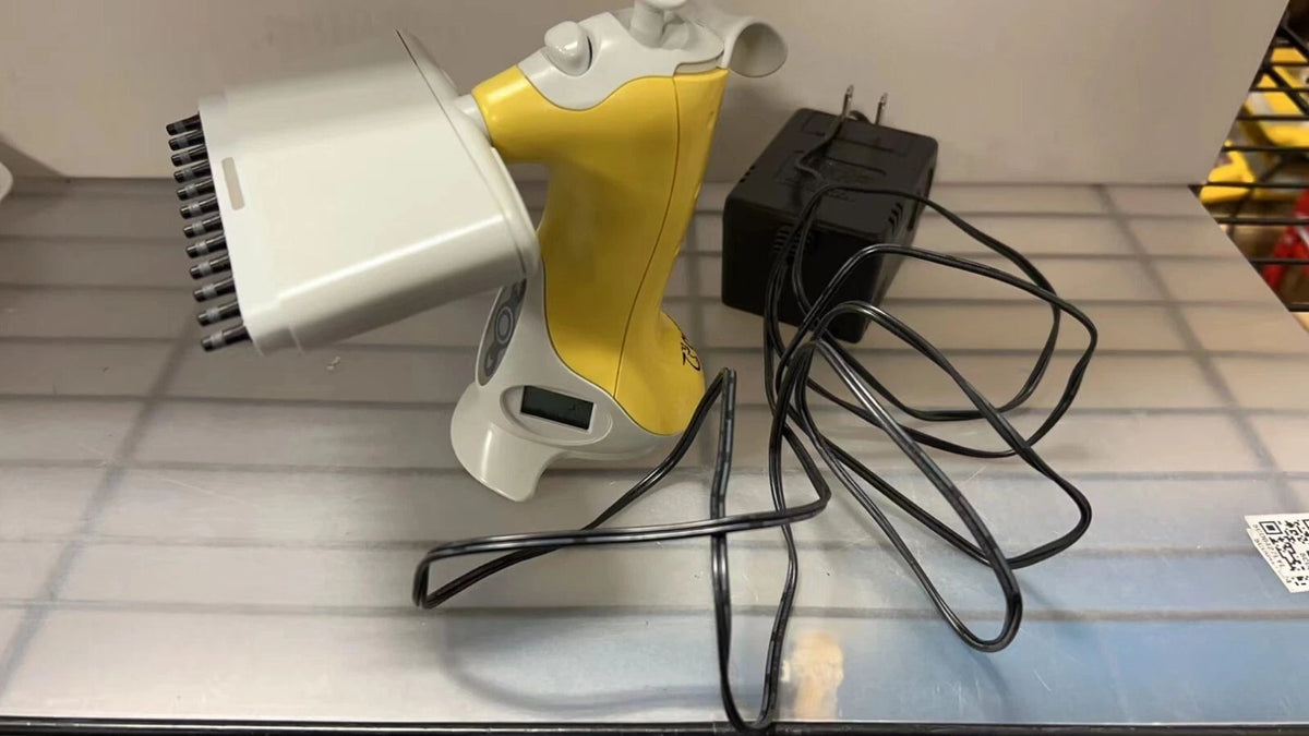 Vista Lab Ovation 12 Channel Electronic Ergonomic Multichannel Pipette, 0.5-20uL, USED