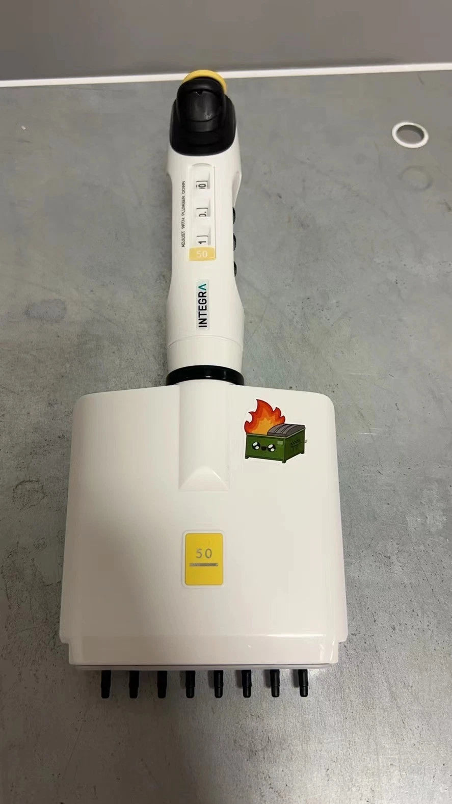 INTEGRA Biosciences EVOLVE Manual Pipette #3024 - 8-Channel, 5-50ul