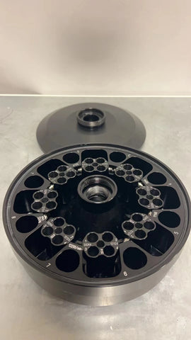 Sigma Swing-out Rotor For 32 X 1.5/2.0 mL Reaction Tubes Incl. 8 Buckets, USED