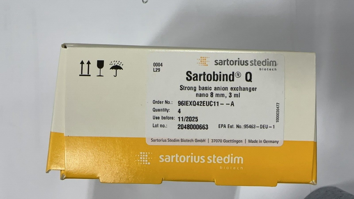 Sartorius 96IEXQ42EUC11A SARTO-BIND Q NANO 3ML 4/PK