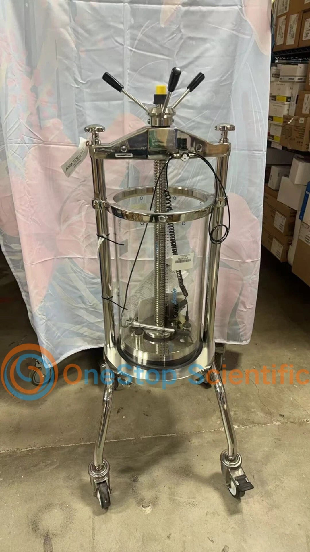 Millipore GA302311 QuikScale 300 x 550 Chromatography Column, USED