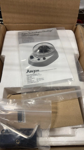 New! Argos C1000 Flexifuge Mini Centrifuge 6000/9200RPM