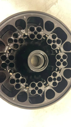 Sigma Swing-out Rotor For 32 X 1.5/2.0 mL Reaction Tubes Incl. 8 Buckets, USED