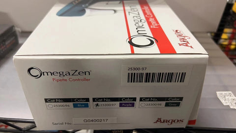 Brand New! Argos 25300-97 - OmegaZen Pipette Controller, Purple