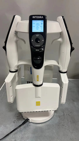 Set of 4 Integra Viaflo 12 Channel Pipettes & Stand 12.5, 125, 125, & 1250 uL