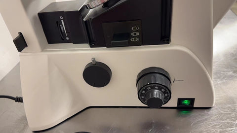Jenco Binocular Inverted Compound Microscope with 10X / 20X / 40X Objectives, USED