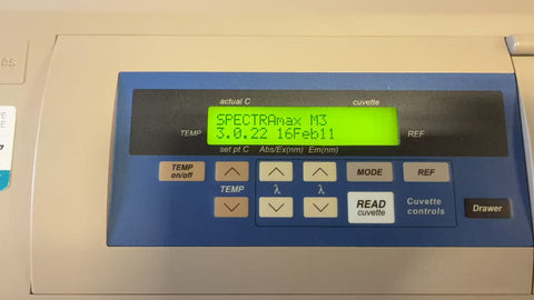 Molecular Devices Spectramax M3 Microplate Reader (ABs + FL + LUM) W/Warranty