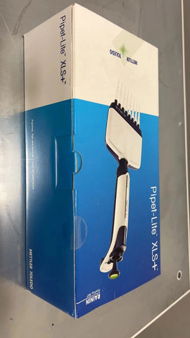 New, Sealed! Rainin Pipet-Lite XLS 12 Channel L12-20, L12-200 & L12-1200