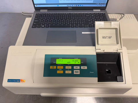 Molecular Devices SpectraMax 384 plus Microplate Reader W/Calibration, Warranty