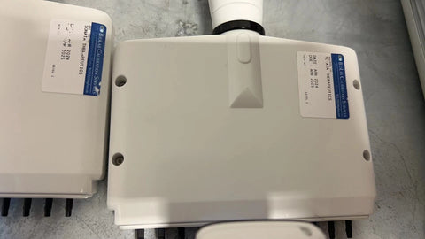 Set of 4 Integra Viaflo 12 Channel Pipettes & Stand 12.5, 125, 125, & 1250 uL