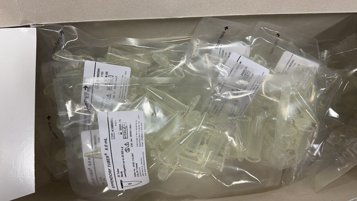 Eppendorf 0030119487 Tubes Conical Tubes 5.0mL 180/ Pieces