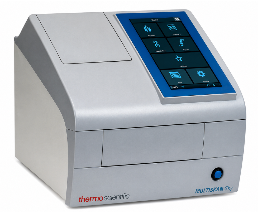 Thermo Multiskan Sky Microplate Reader Touchscreen + μDrop plate (NanoDrop like)