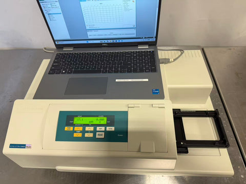 Molecular Devices SpectraMax 384 plus Microplate Reader W/Calibration, Warranty