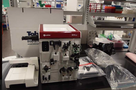 Cytiva AKTA go Protein Purification System (2023) with F9-T Fraction Collector