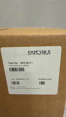 Sartorius 063-8D11 small dispense pot 650ml