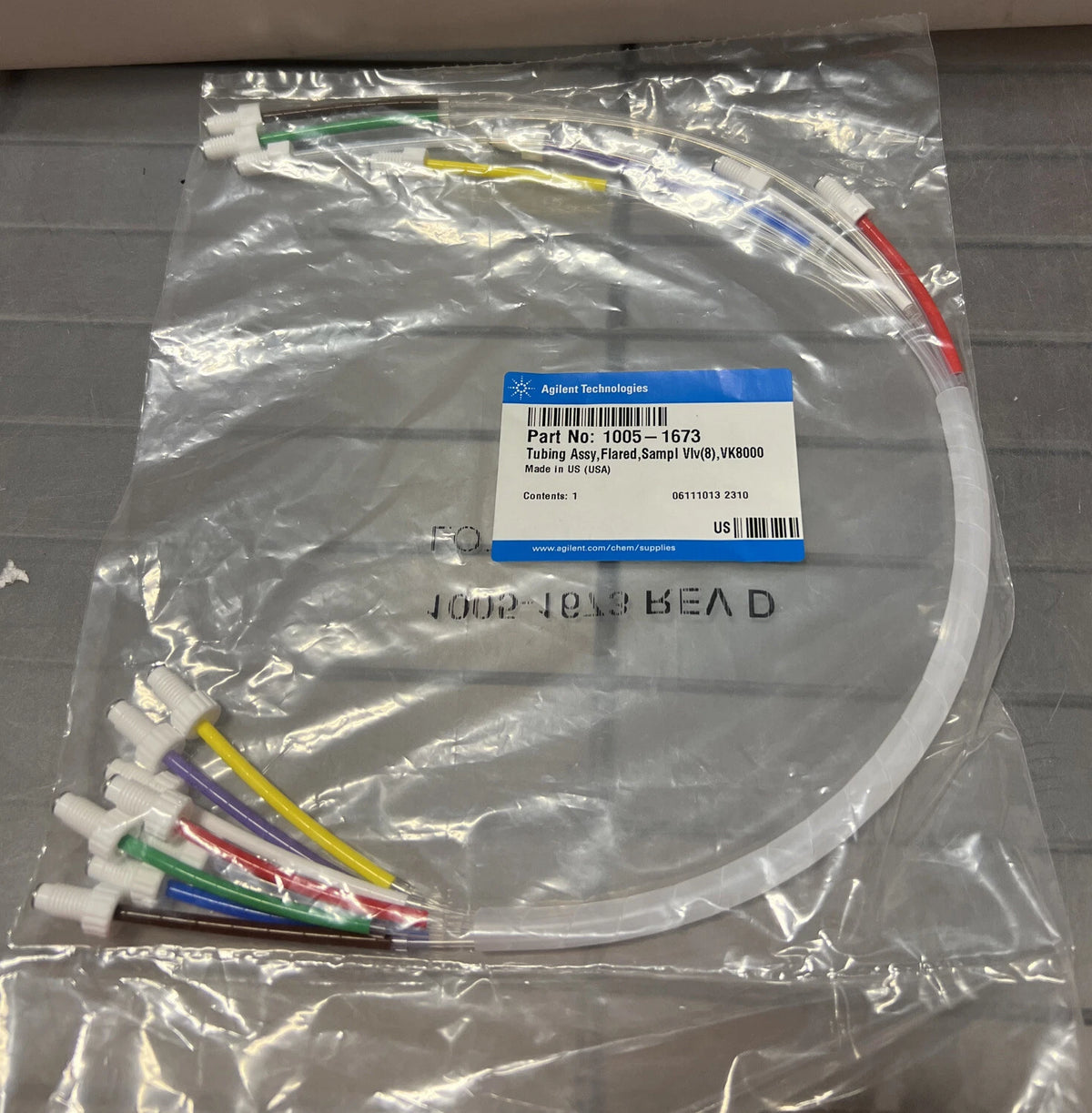 New Agilent 1005-1673 Autosamplers Sample Tubing to 8000 Valves 8-Position