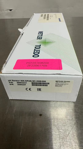 METTLER TOLEDO DPAS Pressurized Process pH Electrodes 59903231