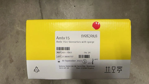 Sartorius ambr 15 001-7b01 15cc cell culture micro bioreactors with sparge