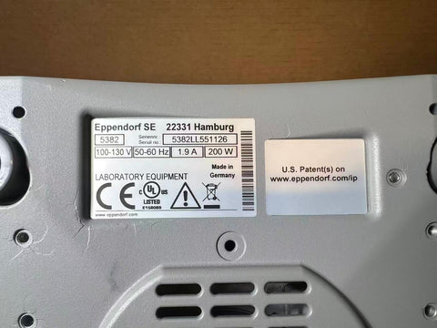 Eppendorf ThermoMixer C 5382 Dry Block Heater Shaker