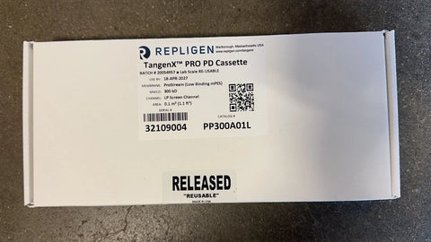 Sealed! Repligen PP300A01L TangenX PRO PD Cassette 0.1m2 300kD, Exp 2027