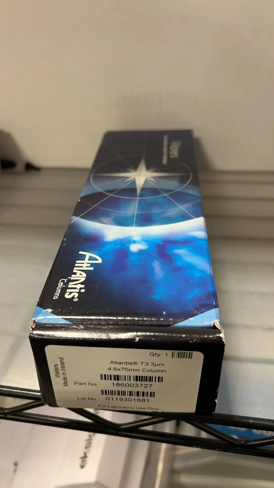 Sealed! Waters 186003727 Atlantis T3 Column, 100Å, 3 µm, 4.6 mm X 75 mm