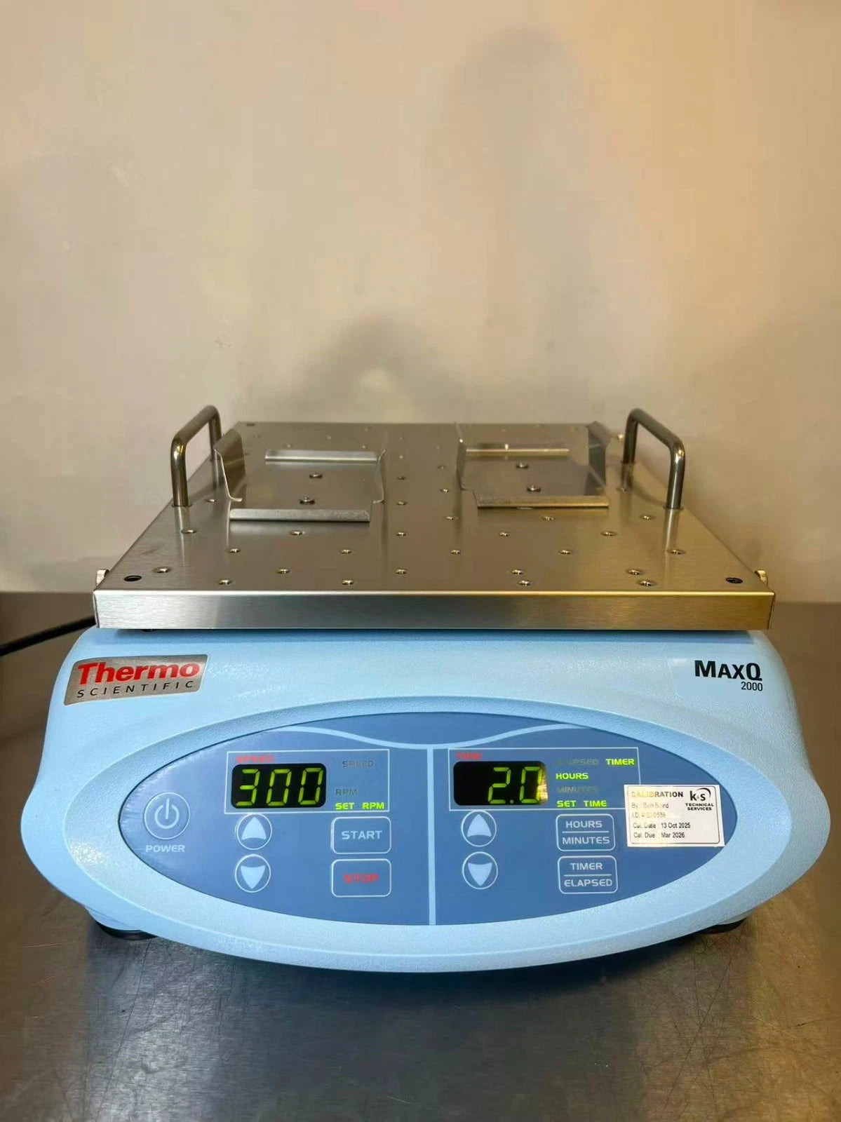 THERMO SCIENTIFIC MAXQ 2000 DIGITAL SHAKER, MODEL SHKE2000