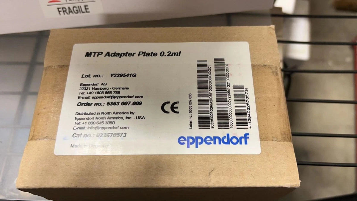 Eppendorf 022670573, for 96-Place x 0.2mL PCR Tube Adapter Plate, MTPs