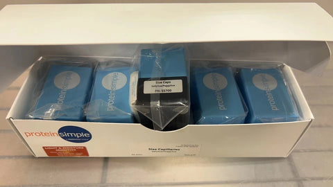 ProteinSimple Capillary Boxes for Size based Separation in Peggy Sue/Sally Sue