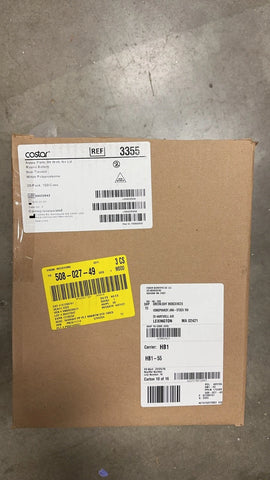 Corning 3355 Polypropylene Round Bottom 96 Well Solid White Microplate