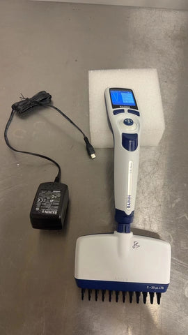 Rainin Electronic Pipette E4 XLS 12 Channel Multichannel 2-20 ul LTS