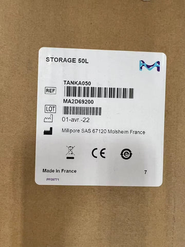 Millipore TANKA050 Milli-Q IQ/IX Storage Tank Frame 50 L TANKA050