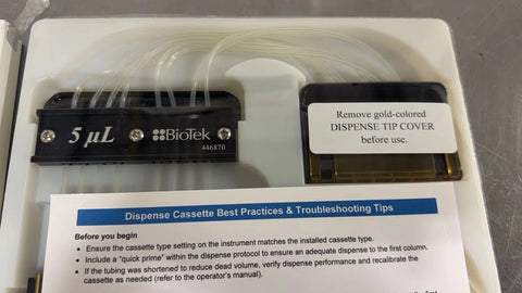 AGILENT BIOTEK 5uL Peristaltic Pump Dispense Cassette EL406 MultiFlo FX 7170011