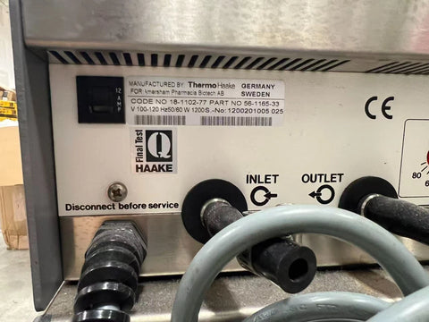Amersham MultiTemp III Thermo Haake Circulating Water Chiller Guaranteed
