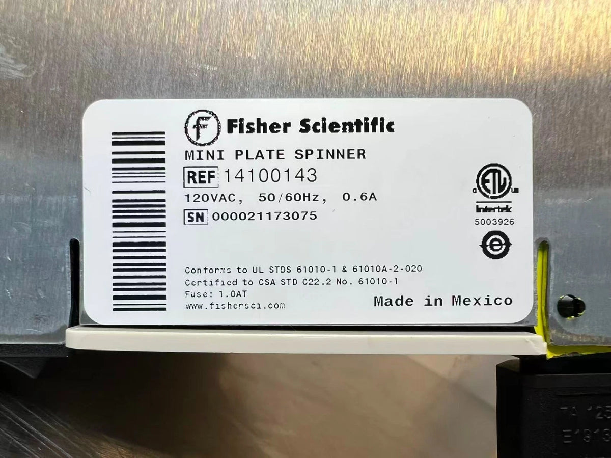 Fisher Mini Plate Spinner Centrifuge w/ warranty 14100143