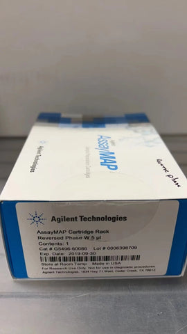 Agilent G5496-60086, AssayMAP 5 µL Reversed Phase (RP-W) cartridges rack of 96