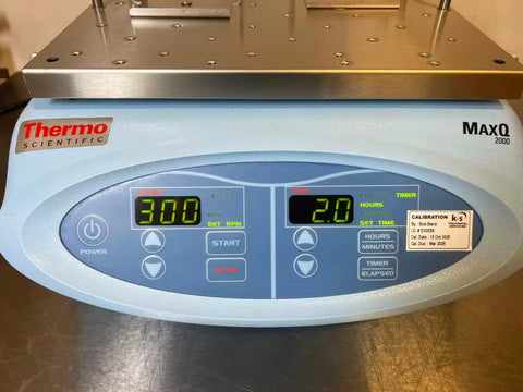 THERMO SCIENTIFIC MAXQ 2000 DIGITAL SHAKER, MODEL SHKE2000