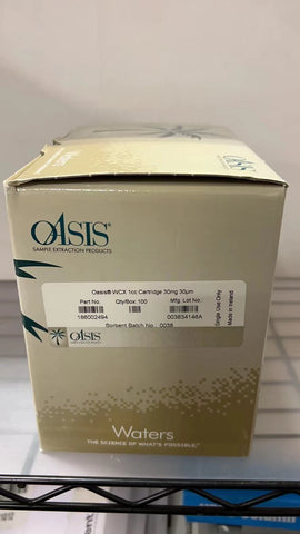 Waters 186002494 Oasis WCX 1 cc Vac Cartridge, 30mg Sorbent per Cartridge, 30 µm