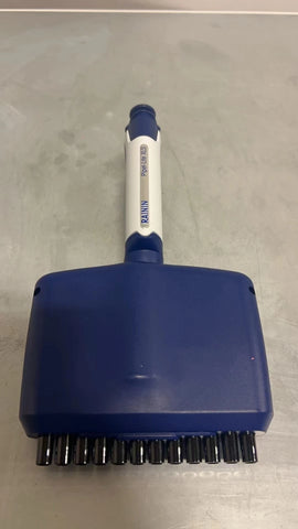 RAININ PIPET-LITE L-1200 XLS 100-1200ul LTS MULTI 12 Channel with WARRANTY