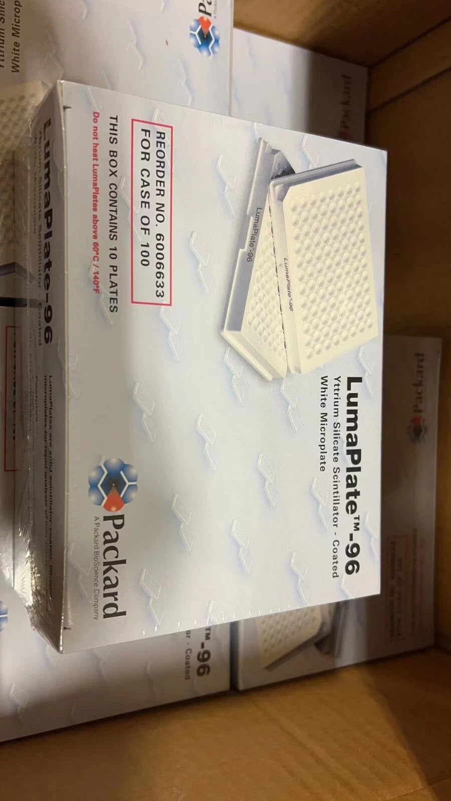 Sealed! LumaPlate-96 Well, White Opaque 96-well Microplate 6006633 - 80 count