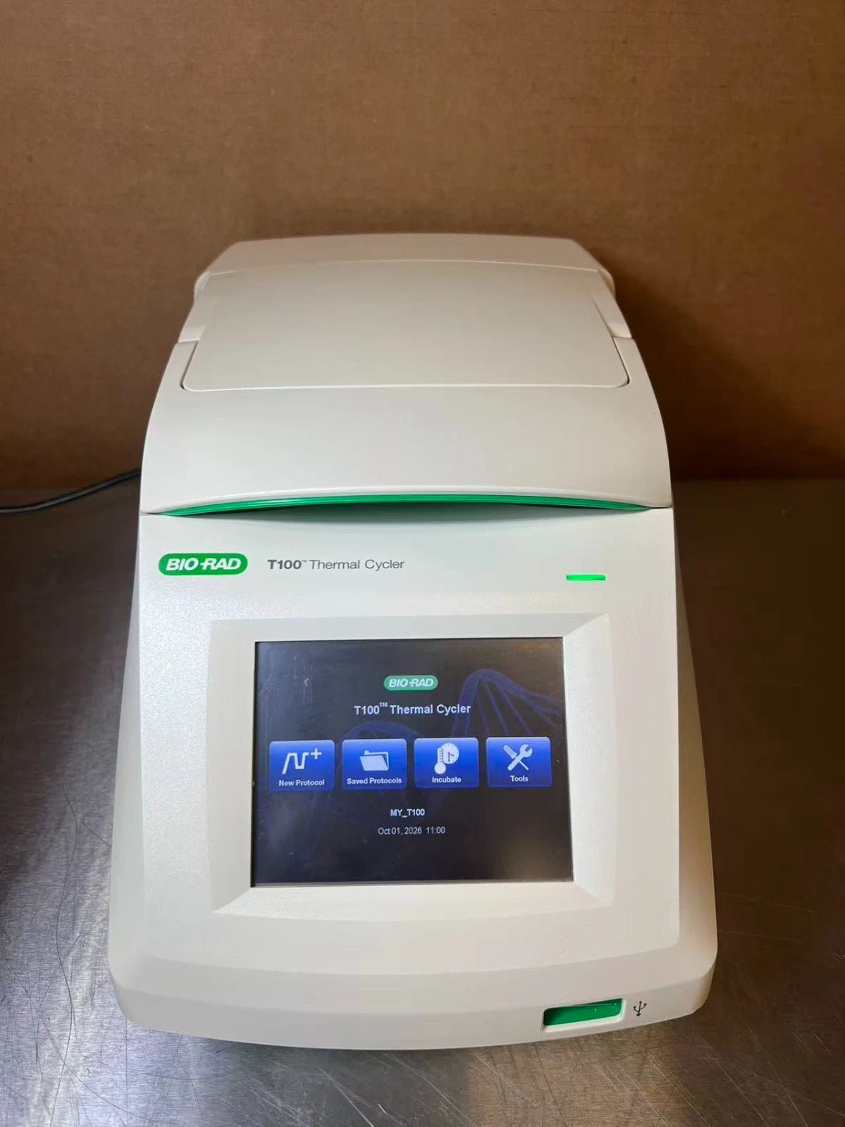 2023 Clean BioRad T100 PCR Thermal Cycler 96 Well Block Fully Tested w/ Warrant (15 hours)