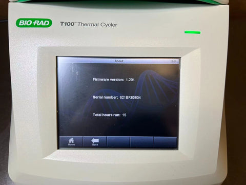 2023 Clean BioRad T100 PCR Thermal Cycler 96 Well Block Fully Tested w/ Warrant (15 hours)