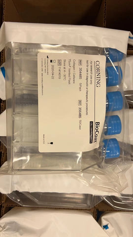 Corning 356485 BioCoat 75cm² Cell Culture Flask, PK OF 5, Total 45 flasks