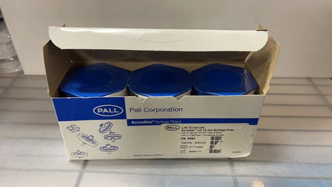 Sealed! PALL ACRODISC LC 0.45 µm,13MM Syringe Filters 4452T, 300/Case