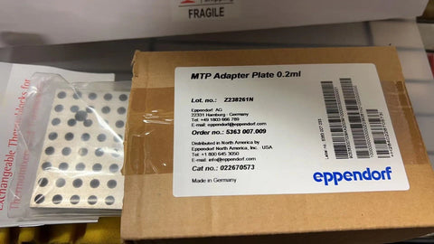 Eppendorf 022670573, for 96-Place x 0.2mL PCR Tube Adapter Plate, MTPs