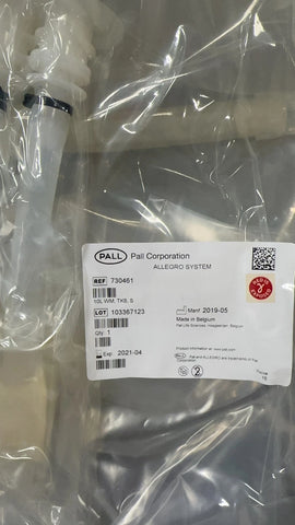 Pall Corp Allegro 10L Wand Mixer Bag (Lot of 3)