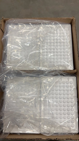 Corning 3355 Polypropylene Round Bottom 96 Well Solid White Microplate