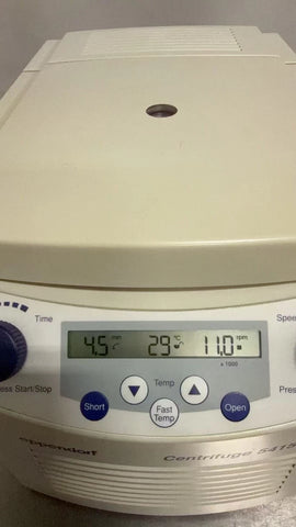 Eppendorf, 5415R Centrifuge With Rotor With Lid F45-24-11, Tested Working