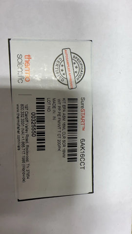 Thermo 6AK16CCT SureSTART™ 16mL Clear Glass Closed Top Sample Storage Vial Kit